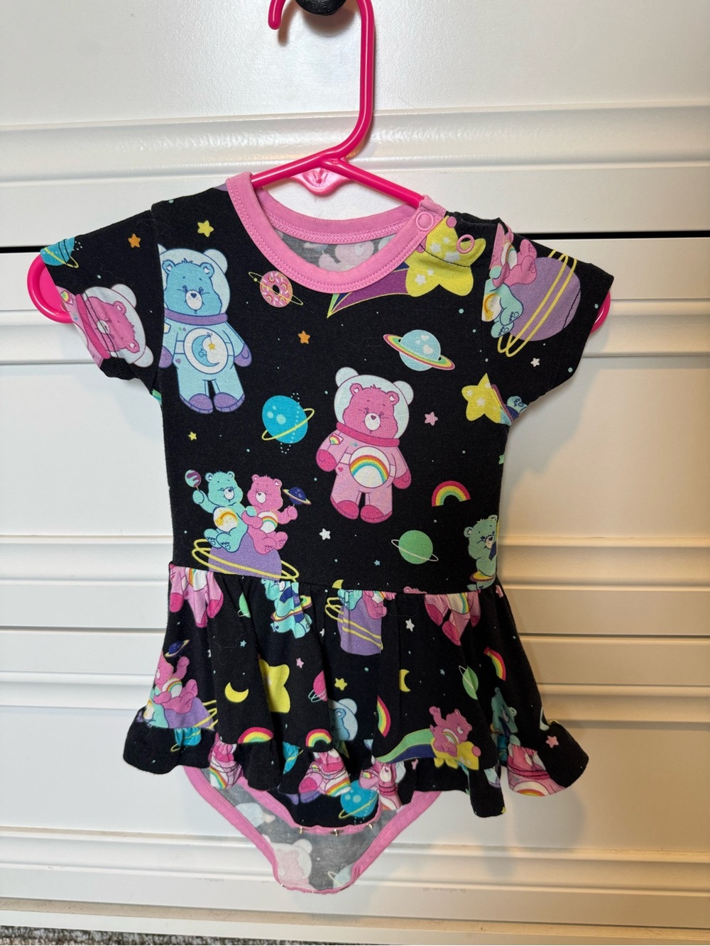 Birdie Bean Care Bears Collab twirl dress 6-12 month